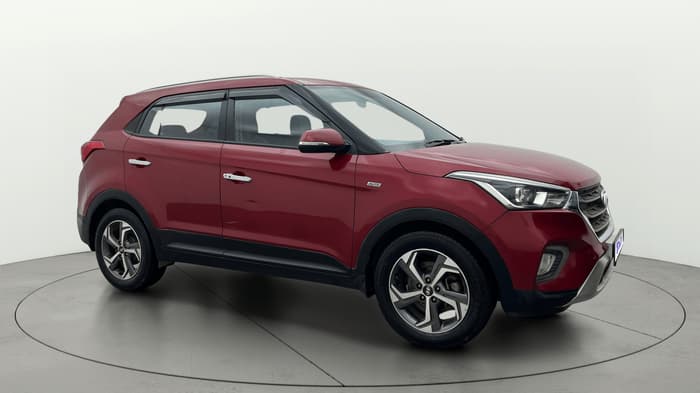 2018 Hyundai Creta SX AT 1.6 PETROL, Petrol, Automatic, 78,403 km, Right Front Diagonal