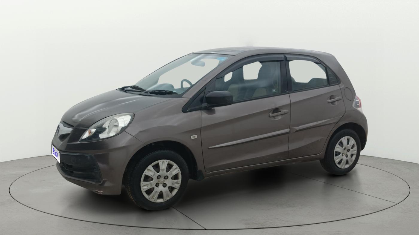 2014 Honda Brio S MT, Petrol, Manual, 86,246 km, Left Front Diagonal