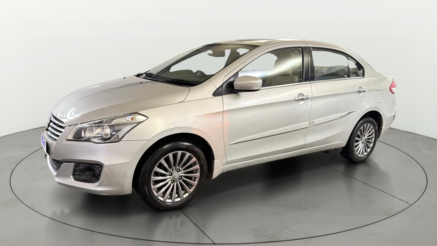 2017 Maruti Ciaz ALPHA 1.4 PETROL, Petrol, Manual, 71,580 km, Left Front Diagonal