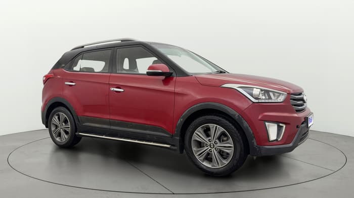 2017 Hyundai Creta SX PLUS AT 1.6 PETROL, Petrol, Automatic, 34,403 km, Right Front Diagonal