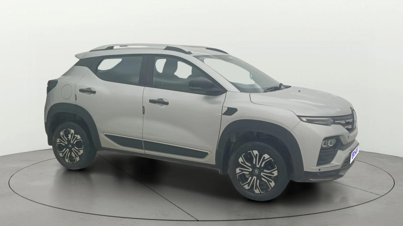 2023 Renault Kiger RXT (O) AMT, Petrol, Automatic, 10,002 km, Right Front Diagonal