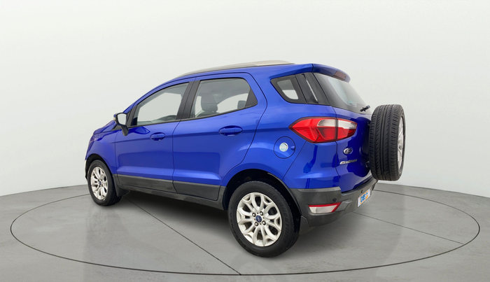 2017 Ford Ecosport TITANIUM 1.5L DIESEL, Diesel, Manual, 1,23,289 km, Left Back Diagonal