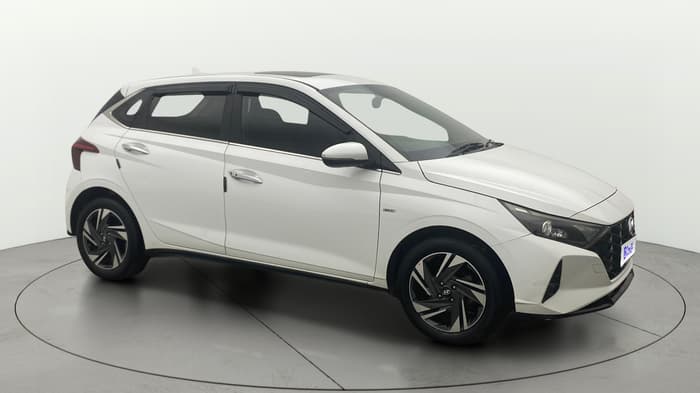 2021 Hyundai NEW I20 ASTA (O) 1.0 TURBO GDI DCT, Petrol, Automatic, 8,988 km, Right Front Diagonal