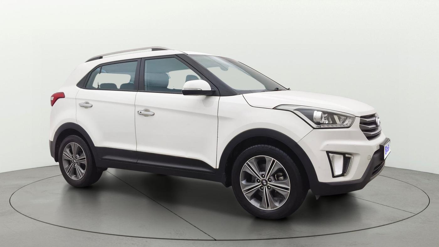 2017 Hyundai Creta SX PLUS AT 1.6 PETROL, Petrol, Automatic, 72,272 km, Right Front Diagonal