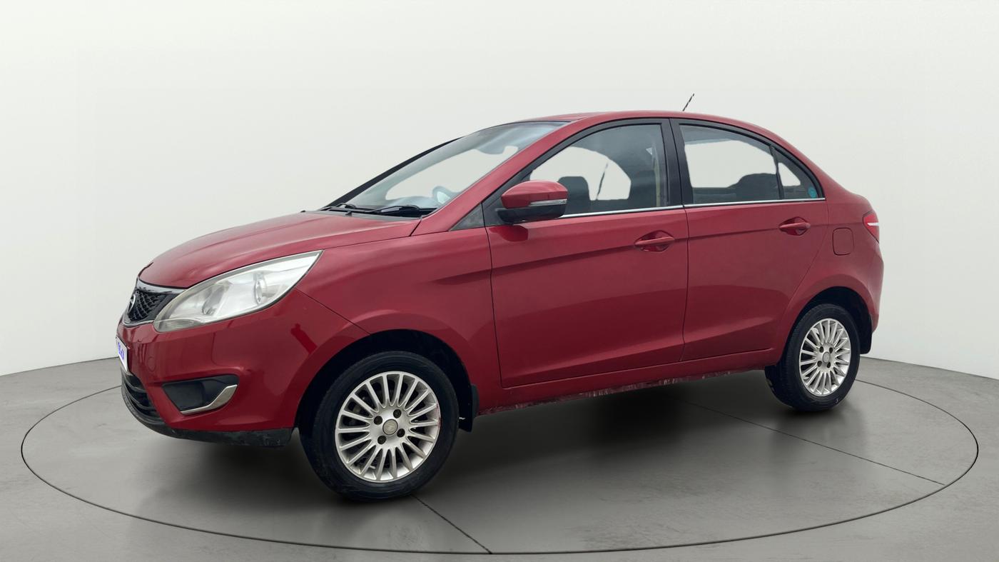 2015 Tata Zest XMS PETROL, Petrol, Manual, 90,426 km, Left Front Diagonal
