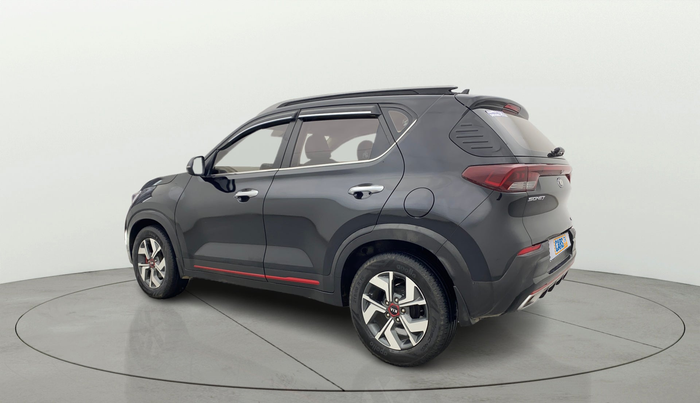 2021 KIA SONET GTX PLUS 1.0 DCT, Petrol, Automatic, 17,327 km, Left Back Diagonal