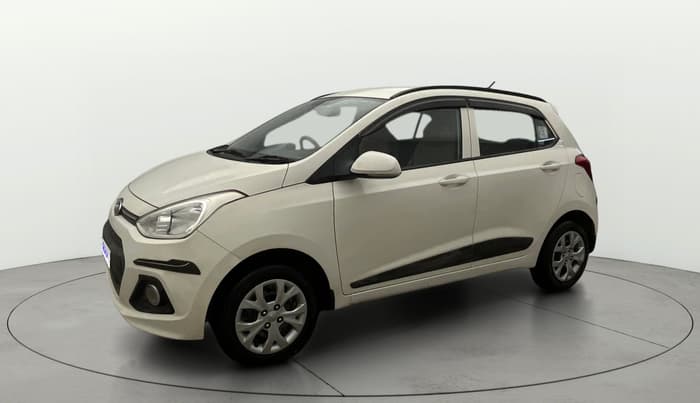 2015 Hyundai Grand i10 SPORTZ 1.2 KAPPA VTVT, Petrol, Manual, 17,282 km, Left Front Diagonal