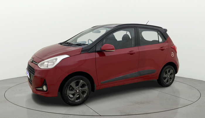 2018 Hyundai Grand i10 SPORTZ 1.2 KAPPA VTVT DUAL TONE, Petrol, Manual, 17,516 km, Left Front Diagonal