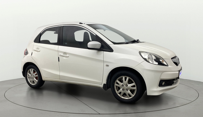 2014 Honda Brio V MT, Petrol, Manual, 85,790 km, Right Front Diagonal