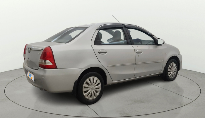 2014 Toyota Etios G, Petrol, Manual, 1,15,924 km, Right Back Diagonal