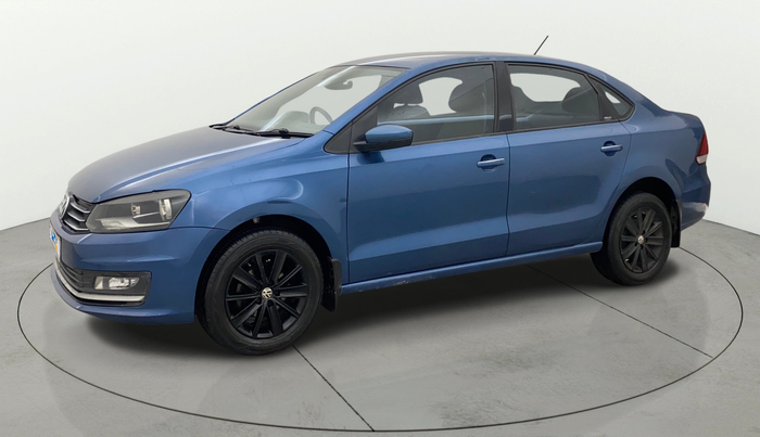 2017 Volkswagen Vento HIGHLINE 1.5 AT, Diesel, Automatic, 1,27,571 km, Left Front Diagonal