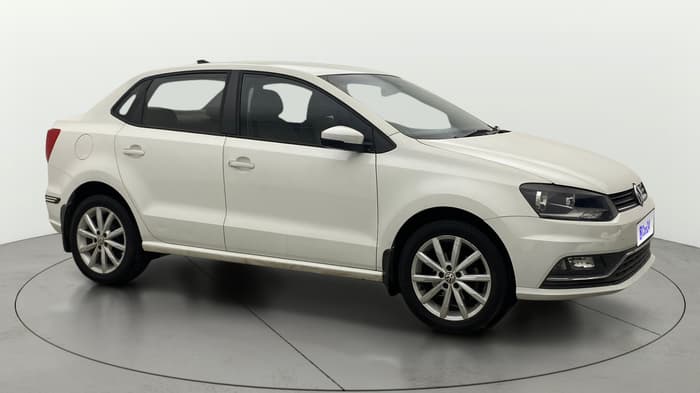 2018 Volkswagen Ameo HIGHLINE PLUS 1.0L 16 ALLOY, Petrol, Manual, 65,129 km, Right Front Diagonal