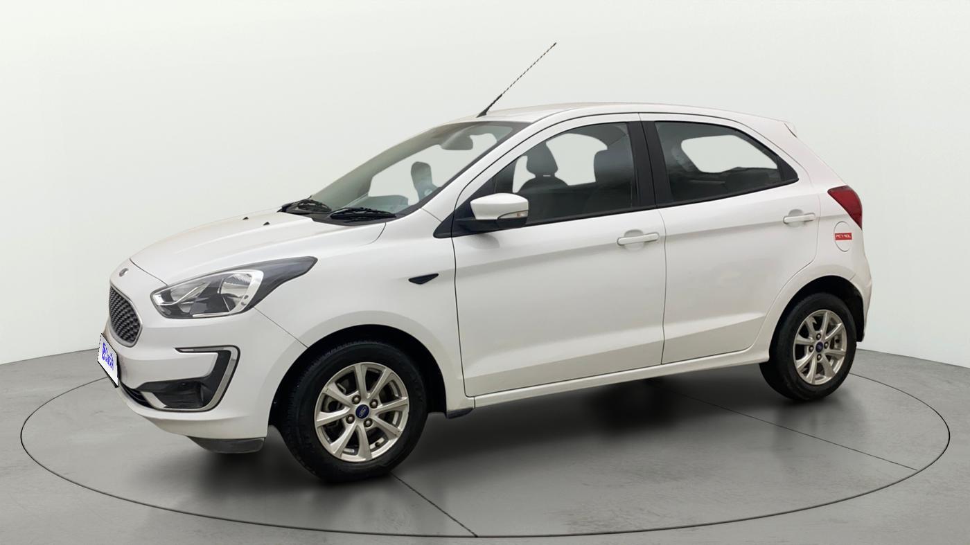 2019 Ford New Figo TITANIUM 1.2 PETROL MT, Petrol, Manual, 43,692 km, Left Front Diagonal