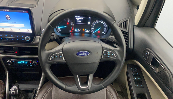 2020 Ford Ecosport TITANIUM 1.5L PETROL, Petrol, Manual, 33,828 km, Steering Wheel Close Up
