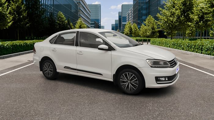 2019 Volkswagen Vento HIGHLINE 1.6 MPI, Petrol, Manual, 80,588 km, Right Front Diagonal