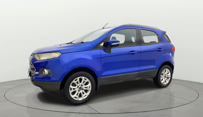 2017 Ford Ecosport TITANIUM 1.5L DIESEL, Diesel, Manual, 1,23,289 km, Left Front Diagonal