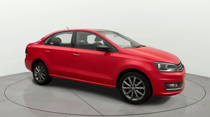 2019 Volkswagen Vento HIGHLINE PLUS 1.2 AT 16 ALLOY, Petrol, Automatic, 78,594 km, Right Front Diagonal
