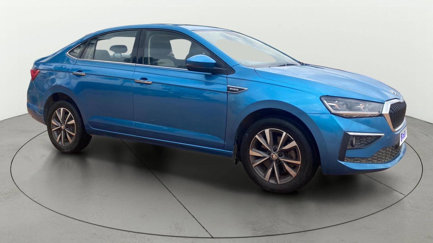 2022 Skoda SLAVIA STYLE 1.5L TSI DSG, Petrol, Automatic, 50,827 km, Right Front Diagonal