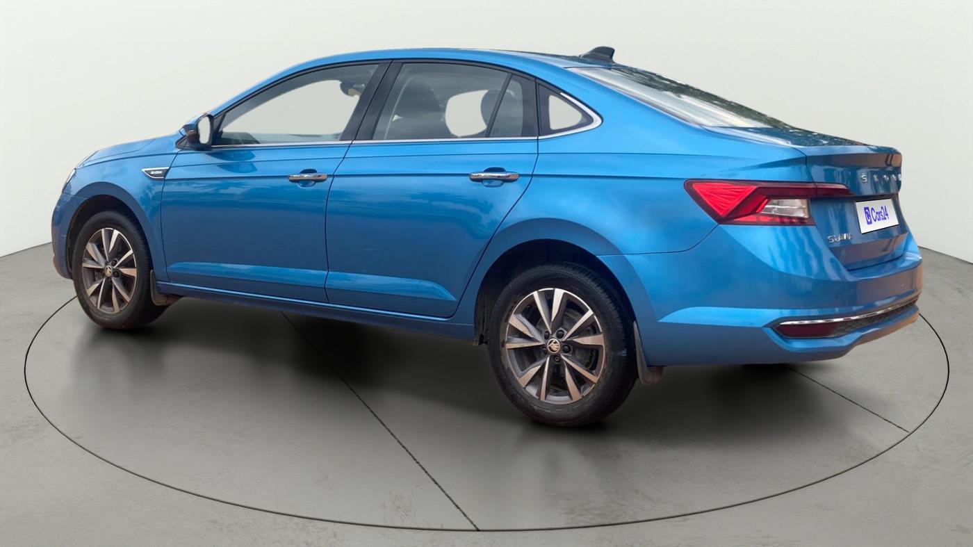 2022 Skoda SLAVIA STYLE 1.5L TSI DSG, Petrol, Automatic, 50,827 km, Left Back Diagonal
