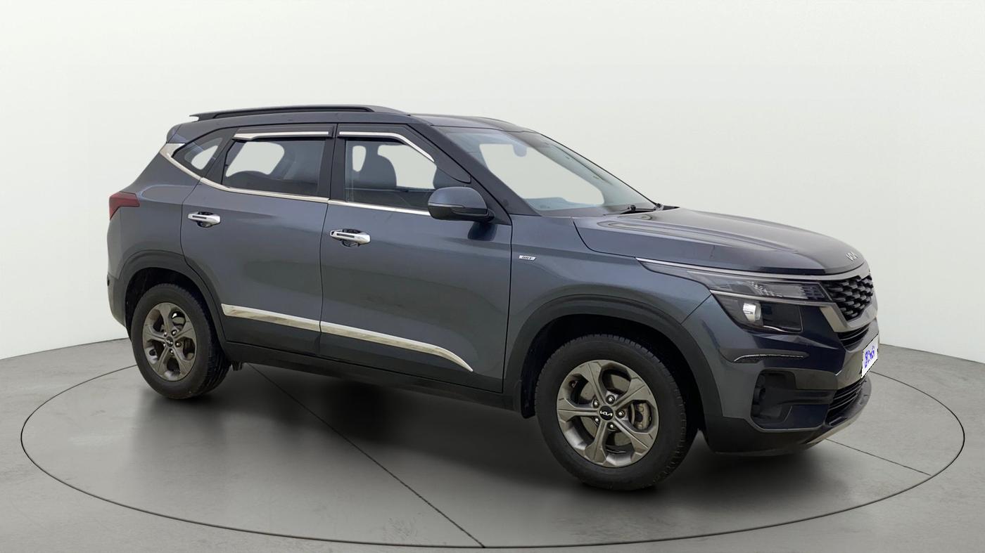 2023 KIA SELTOS HTK PLUS 1.5 IMT, Petrol, Manual, 57,715 km, Right Front Diagonal