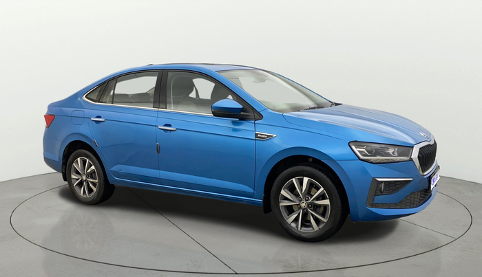 2022 Skoda SLAVIA STYLE 1.0L TSI AT, Petrol, Automatic, 81,938 km, Right Front Diagonal
