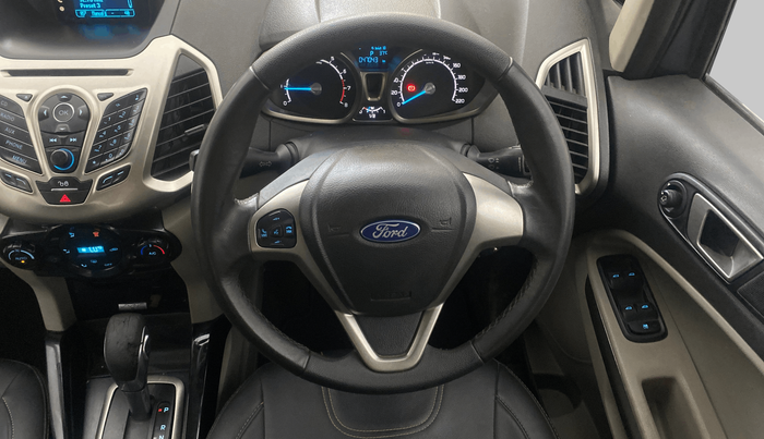 2015 Ford Ecosport TITANIUM 1.5L PETROL AT, Petrol, Automatic, 46,999 km, Steering Wheel Close Up
