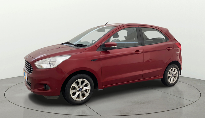 2017 Ford New Figo TITANIUM 1.2 PETROL MT, Petrol, Manual, 34,264 km, Left Front Diagonal