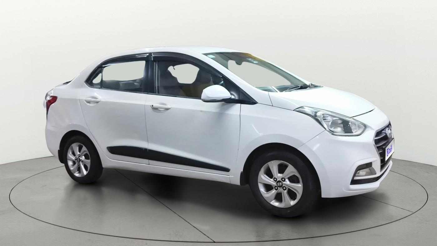 2017 Hyundai Xcent SX 1.2, CNG, Manual, 98,544 km, Right Front Diagonal