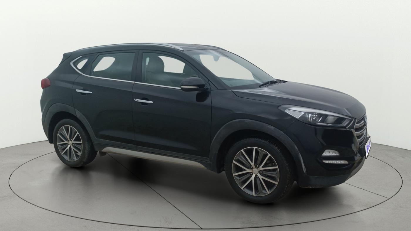 2018 Hyundai Tucson 2WD AT GL DIESEL
, Diesel, Automatic, 1,43,838 km, Right Front Diagonal