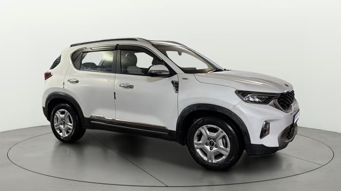 2021 KIA SONET HTX 1.0 IMT, Petrol, Manual, 39,972 km, Right Front Diagonal