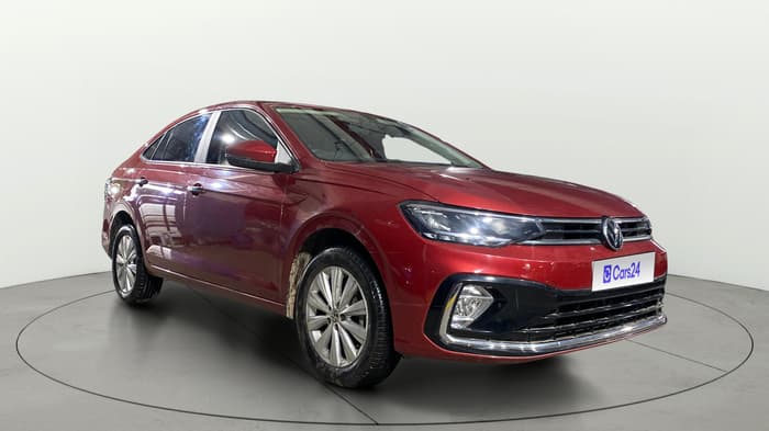 2023 Volkswagen VIRTUS HIGHLINE TSI 1.0 MT, Petrol, Manual, 6,278 km, Right Front Diagonal