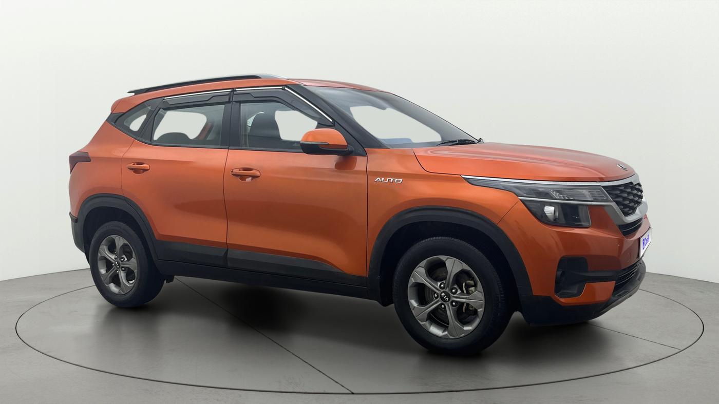 2020 KIA SELTOS HTK PLUS AT 1.5 DIESEL, Diesel, Automatic, 71,042 km, Right Front Diagonal
