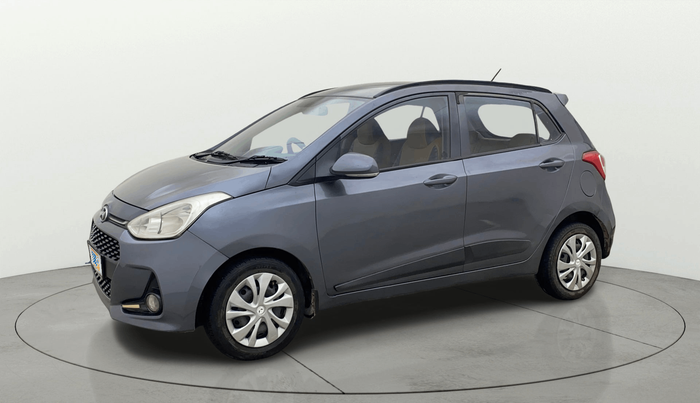 2019 Hyundai Grand i10 SPORTZ 1.2 KAPPA VTVT, Petrol, Manual, 77,958 km, Left Front Diagonal
