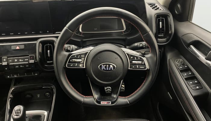 2020 KIA SONET GTX PLUS 1.0 IMT, Petrol, Manual, 47,355 km, Steering Wheel Close Up