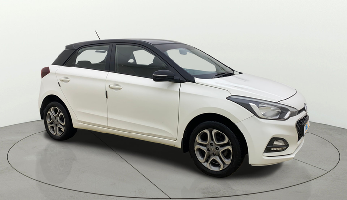 2019 Hyundai Elite i20 SPORTZ PLUS 1.2 DUAL TONE, Petrol, Manual, 52,549 km, Right Front Diagonal