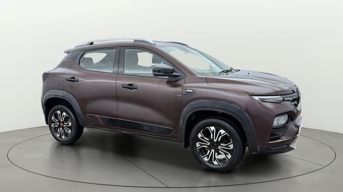 2023 Renault Kiger RXZ TURBO CVT, Petrol, Automatic, 31,770 km, Right Front Diagonal