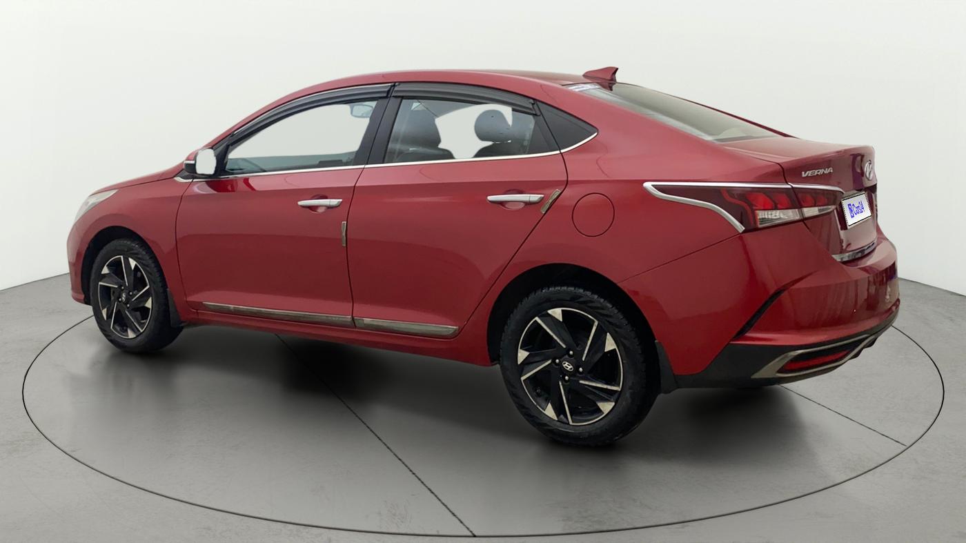 2020 Hyundai Verna SX (O) 1.5 CRDI, Diesel, Manual, 76,159 km, Left Back Diagonal