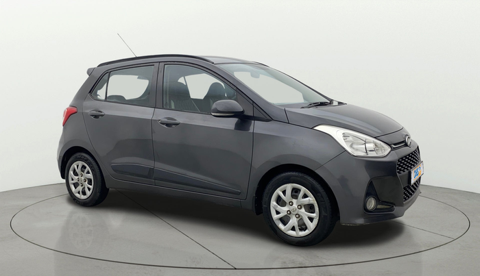 2019 Hyundai Grand i10 SPORTZ 1.2 KAPPA VTVT, Petrol, Manual, 96,481 km, Right Front Diagonal