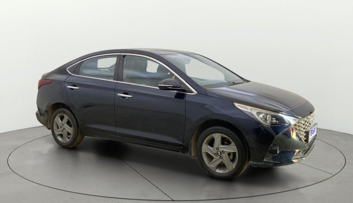 2021 Hyundai Verna SX 1.5 VTVT IVT, Petrol, Automatic, 66,727 km, Right Front Diagonal