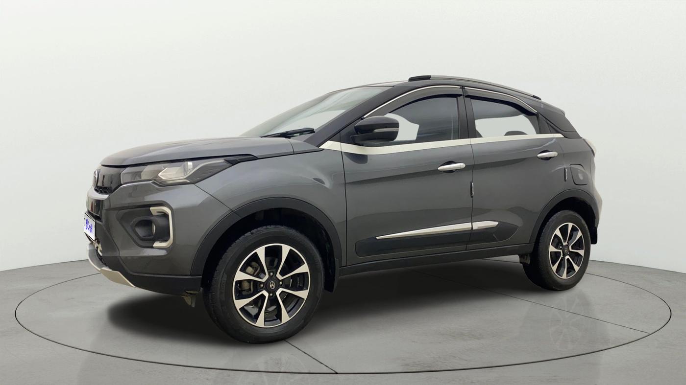 2021 Tata NEXON XZA PLUS PETROL, Petrol, Automatic, 54,455 km, Left Front Diagonal