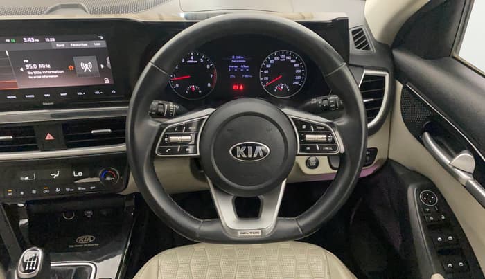 2019 KIA SELTOS HTX 1.5 PETROL, Petrol, Manual, 71,857 km, Steering Wheel Close Up