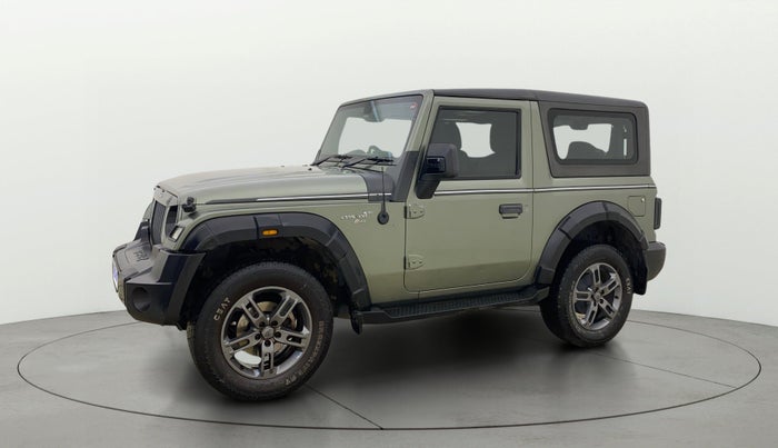 2022 Mahindra Thar LX PETROL HT 4WD AT, Petrol, Automatic, 34,063 km, Left Front Diagonal