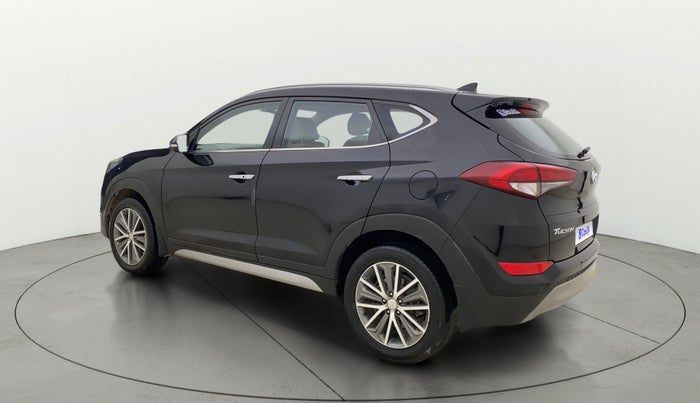 2017 Hyundai Tucson GLS 2WD AT DIESEL, Diesel, Automatic, 1,32,365 km, Left Back Diagonal