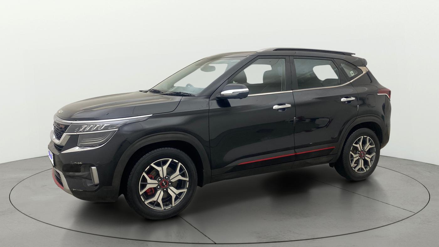 2021 KIA SELTOS GTX PLUS DCT 1.4 PETROL, Petrol, Automatic, 31,707 km, Left Front Diagonal
