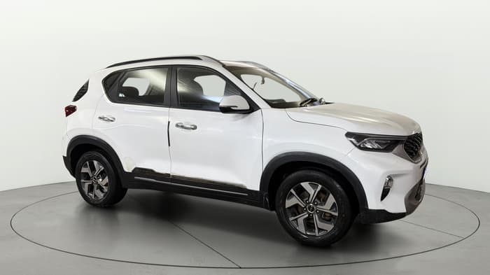 2021 KIA SONET HTX 1.0 IMT, Petrol, Manual, 36,347 km, Right Front Diagonal