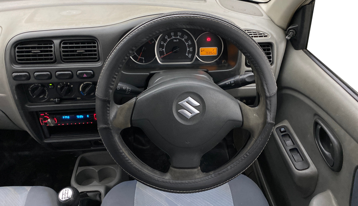 2014 Maruti Alto K10 VXI, Petrol, Manual, 75,907 km, Steering Wheel Close Up