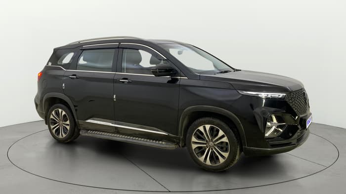 2021 MG HECTOR PLUS SHARP 1.5 PETROL TURBO CVT 6-STR, Petrol, Automatic, 16,792 km, Right Front Diagonal