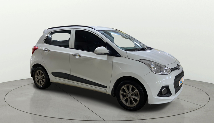 2016 Hyundai Grand i10 ASTA (O) AT 1.2 KAPPA VTVT, Petrol, Automatic, 43,523 km, Right Front Diagonal