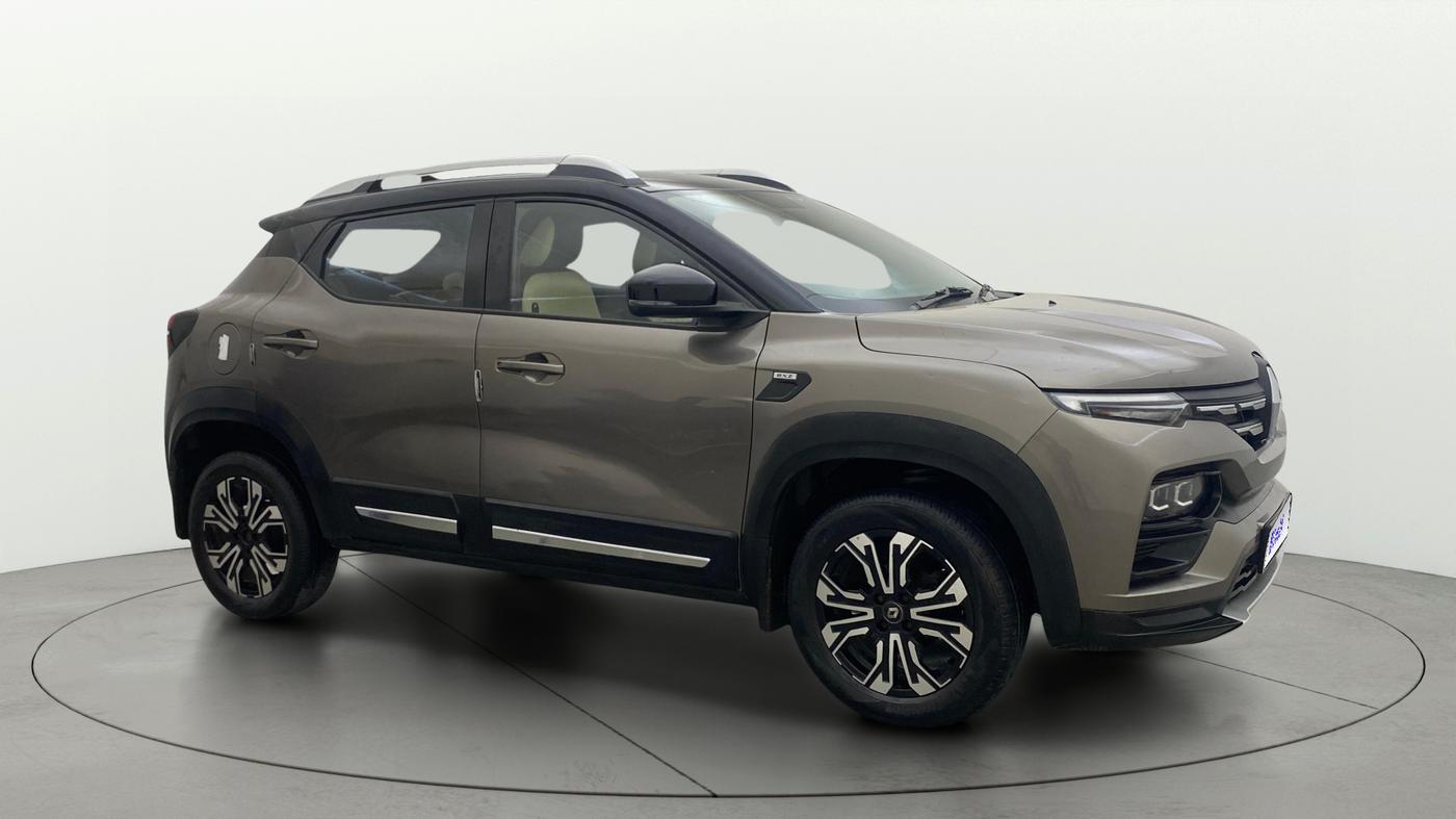2021 Renault Kiger RXZ TURBO CVT DUAL TONE, Petrol, Automatic, 33,297 km, Right Front Diagonal