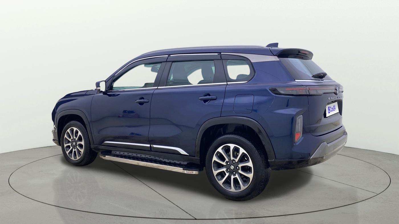 2024 Maruti Grand Vitara ALPHA PLUS HYBRID ECVT, Hybrid, Automatic, 9,618 km, Left Back Diagonal
